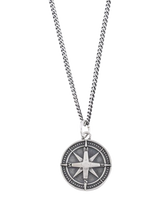John Lewis Serge DeNimes Sterling Silver Round Napoleon Pendant Necklace, 46-52cm- Buy online at McGrocer