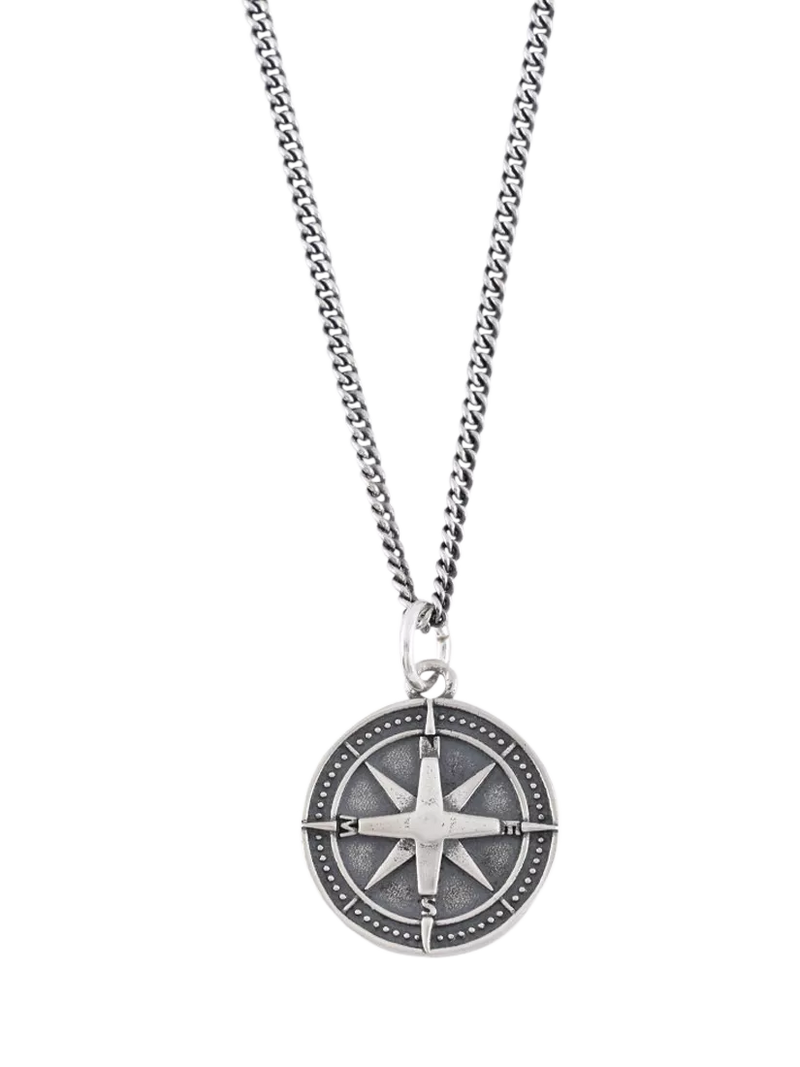 Serge DeNimes round Napoleon pendant necklace - British product
