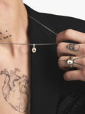 Serge DeNimes Polaris sterling silver pendant necklace, imported from the UK