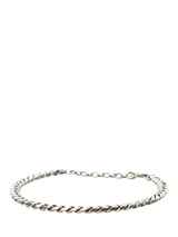John Lewis Serge DeNimes Sterling Silver 5mm Curb Bracelet- Buy online at McGrocer