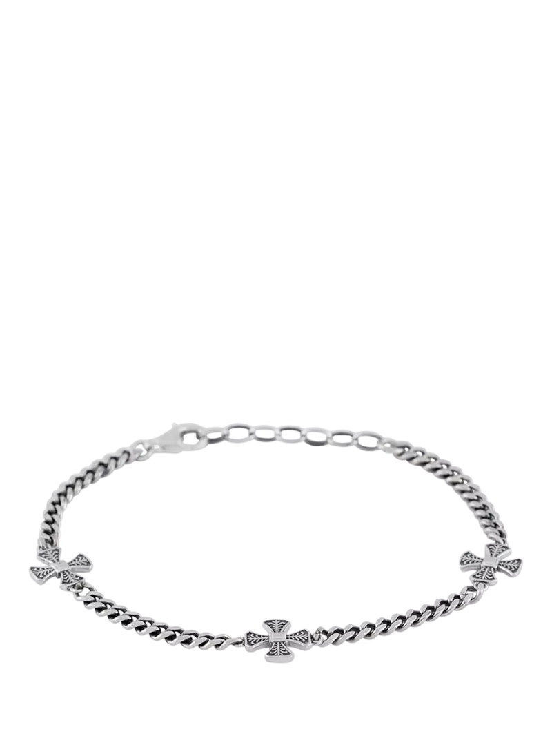 Serge DeNimes Clement sterling silver bracelet adjustable 17-20cm, imported from the UK
