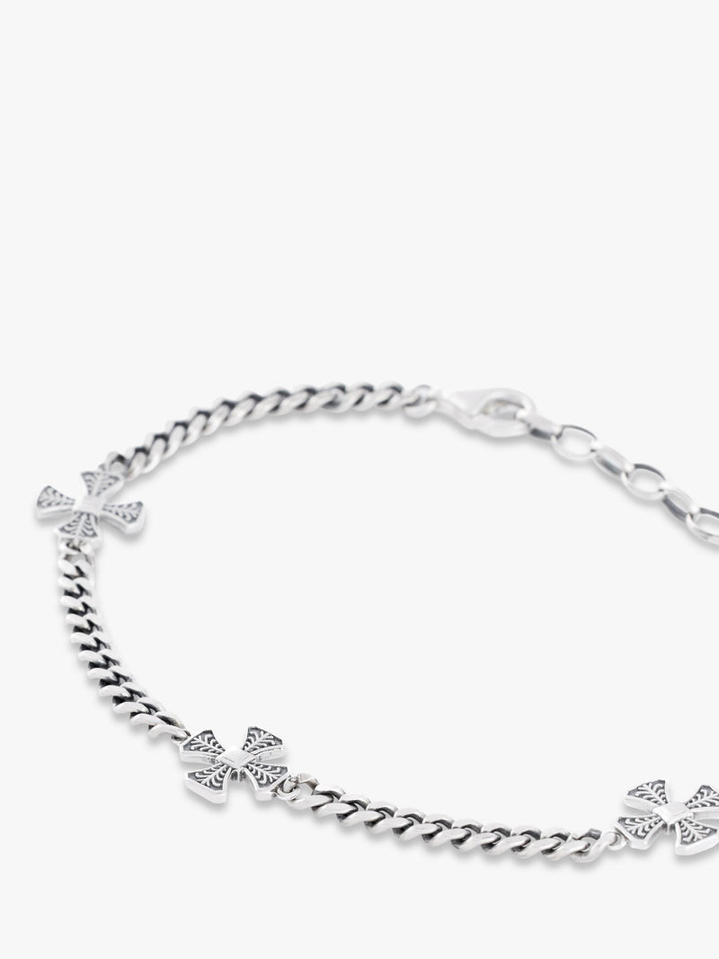 Serge DeNimes Clement sterling silver bracelet adjustable 17-20cm, imported from the UK