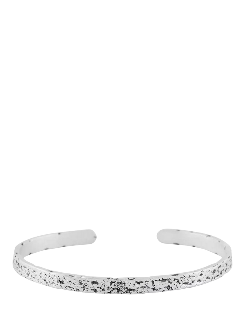 Serge DeNimes sterling silver Forge cuff bracelet 7cm, UK version
