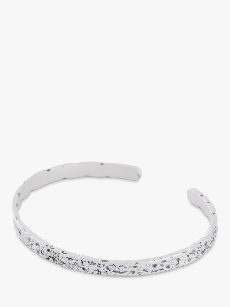 Serge DeNimes sterling silver Forge cuff bracelet 7cm, UK version