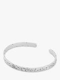Serge DeNimes sterling silver Forge cuff bracelet 7cm, UK version