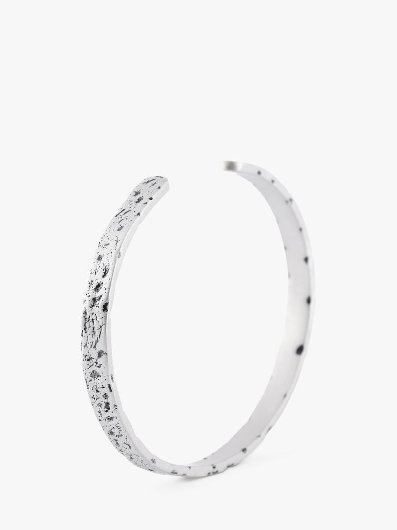 Serge DeNimes sterling silver Forge cuff bracelet 7cm, UK version