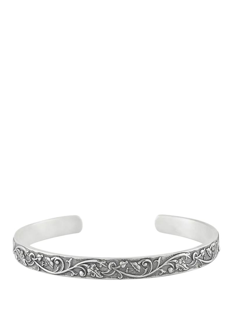Serge DeNimes sterling silver pergola cuff 7cm, UK version