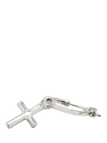 Serge DeNimes sterling silver cross drop earring (British brand)