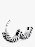 Serge DeNimes sterling silver guard hoop earring, UK version