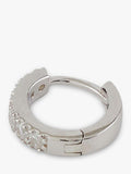 Serge DeNimes sterling silver cubic zirconia hoop earring - British product