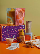 John Lewis Cutter & Squidge Bestselling Treats Hamper Congratulations- Buy online at McGrocer