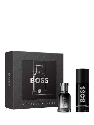 John Lewis HUGO BOSS BOSS Bottled Beyond Eau de Parfum Fragrance Gift Set 50ml- Buy online at McGrocer