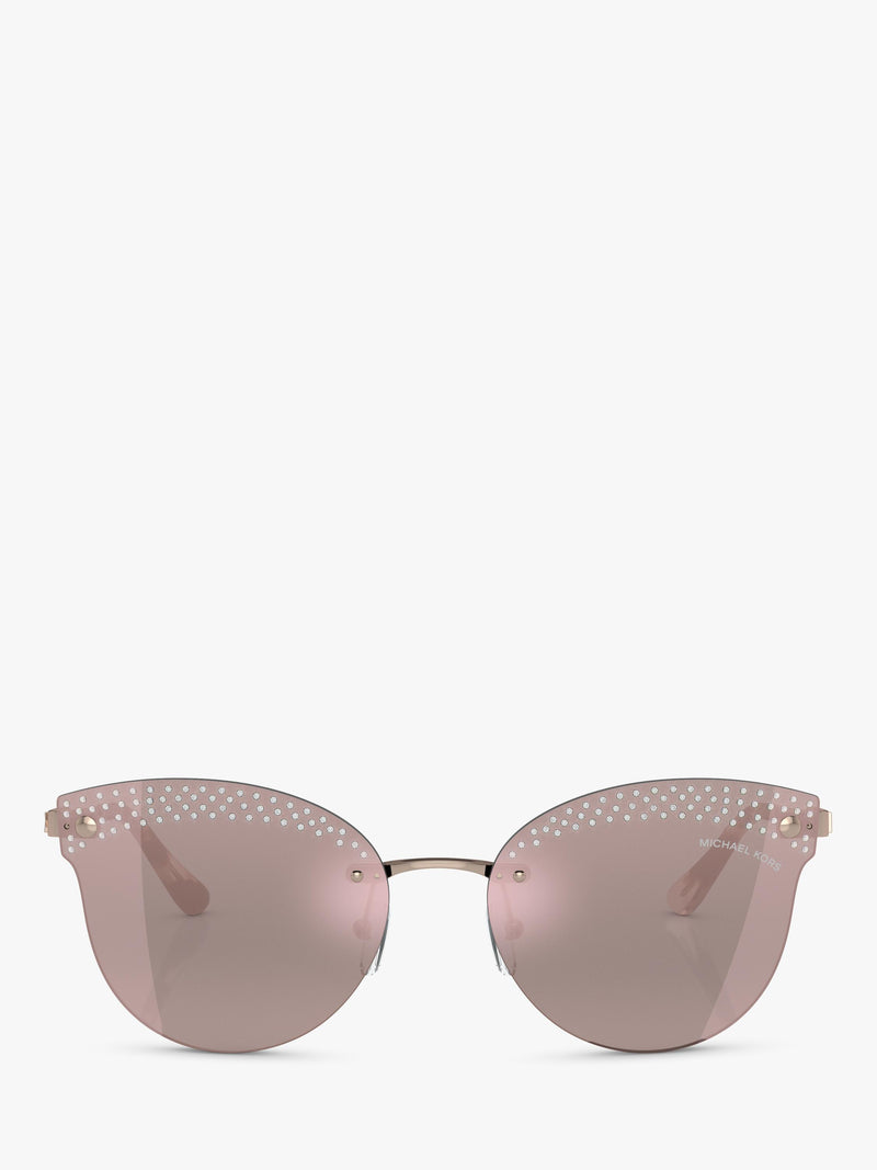 Michael Kors butterfly sunglasses rose gold, UK version