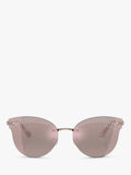 Michael Kors butterfly sunglasses rose gold, UK version
