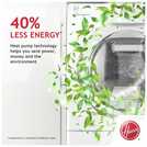 Hoover 10kg heat pump tumble dryer white, UK version