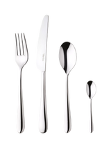 John Lewis Robert Welch Kingham Bright Stainless Steel Cutlery Set, 16 Piece 4 Place Settings- Buy online at McGrocer