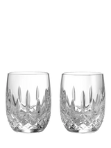 John Lewis Waterford Lismore Connoisseur Rounded Crystal Whiskey Tumbler Set of 2, 180ml- Buy online at McGrocer