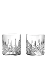 John Lewis Waterford Lismore Connoisseur Cut Glass Straight Sided Whiskey Tumbler, Set of 2, 180ml- Buy online at McGrocer