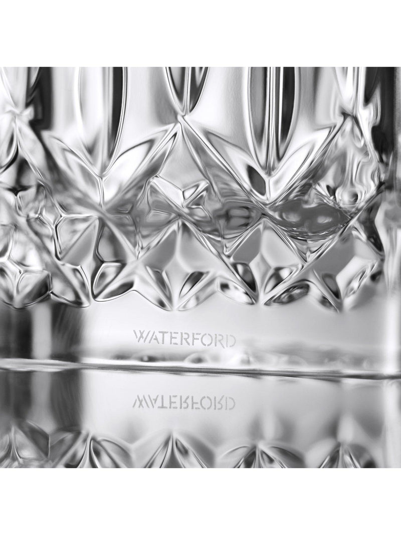 Waterford Lismore crystal decanter and tumbler gift set - British product