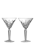 Waterford Lismore martini glasses set of 2 300ml, UK version