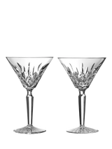 John Lewis Waterford Lismore Cut Martini Cocktail Glasses, Set of 2, 300ml- Buy online at McGrocer