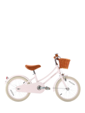 Banwood Classic 16 inch kids bike with rattan basket (British brand)