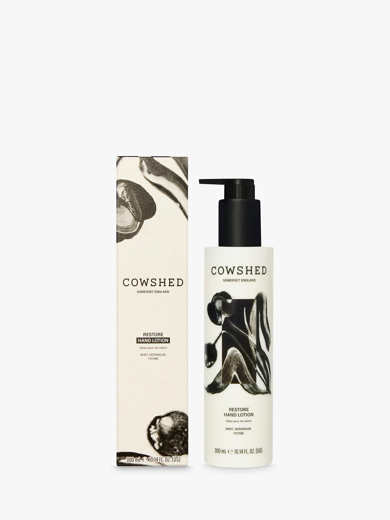 Cowshed Restore hand lotion 300ml, imported from the UK