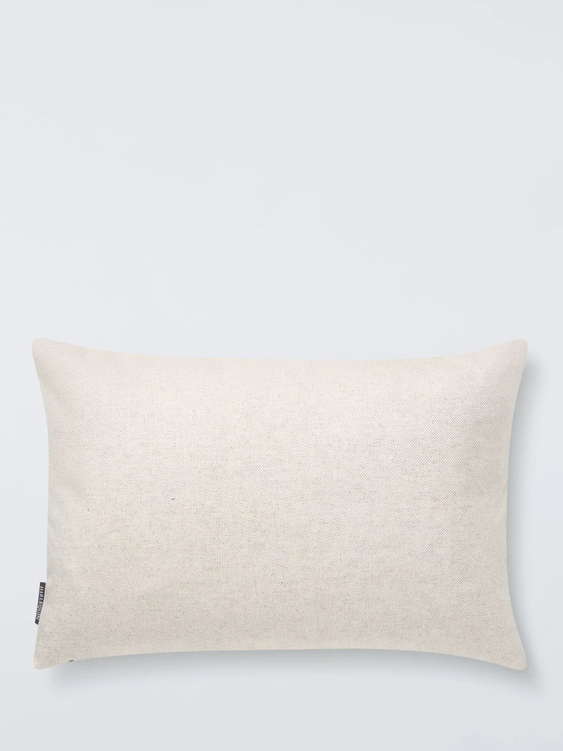 Harlequin abstract denim cushion 40x60cm, UK version