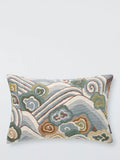 Harlequin Kanagawa Abstract cushion terracotta 40x60cm - British product