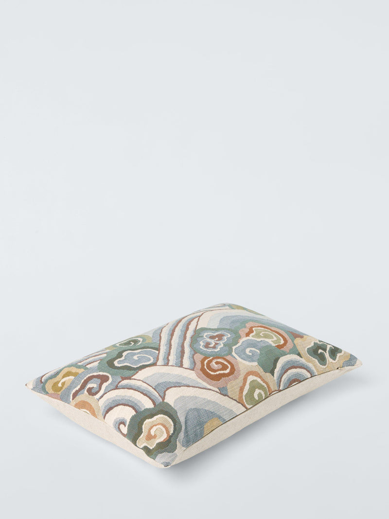 Harlequin Kanagawa Abstract cushion terracotta 40x60cm - British product