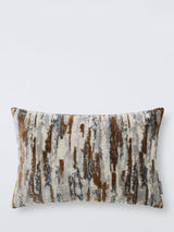 John Lewis Harlequin Sial Abstract Scatter Cushion, Pewter, 40 x 60cm- Buy online at McGrocer