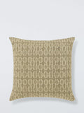 John Lewis x LABRUM scatter cushion khaki green 50x50cm, imported from the UK