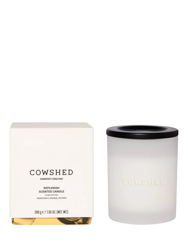 Cowshed Replenish scented candle 200g, imported from the UK