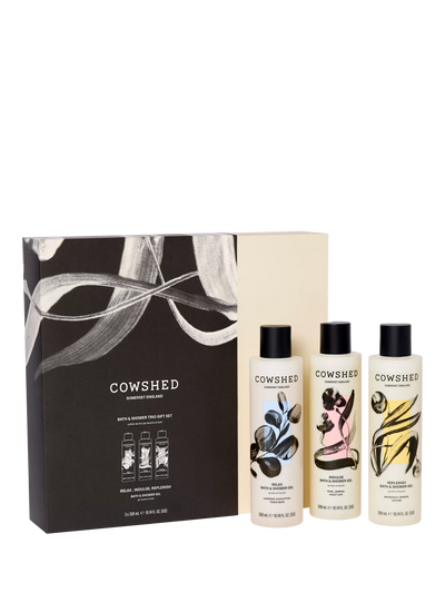 John Lewis Cowshed Bath & Shower Trio Bodycare Gift Set, 3 x 300ml- Buy online at McGrocer