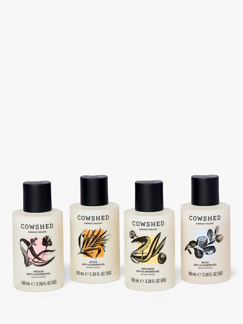 Cowshed Discovery Collection bodycare gift set 4 x 100ml - British product