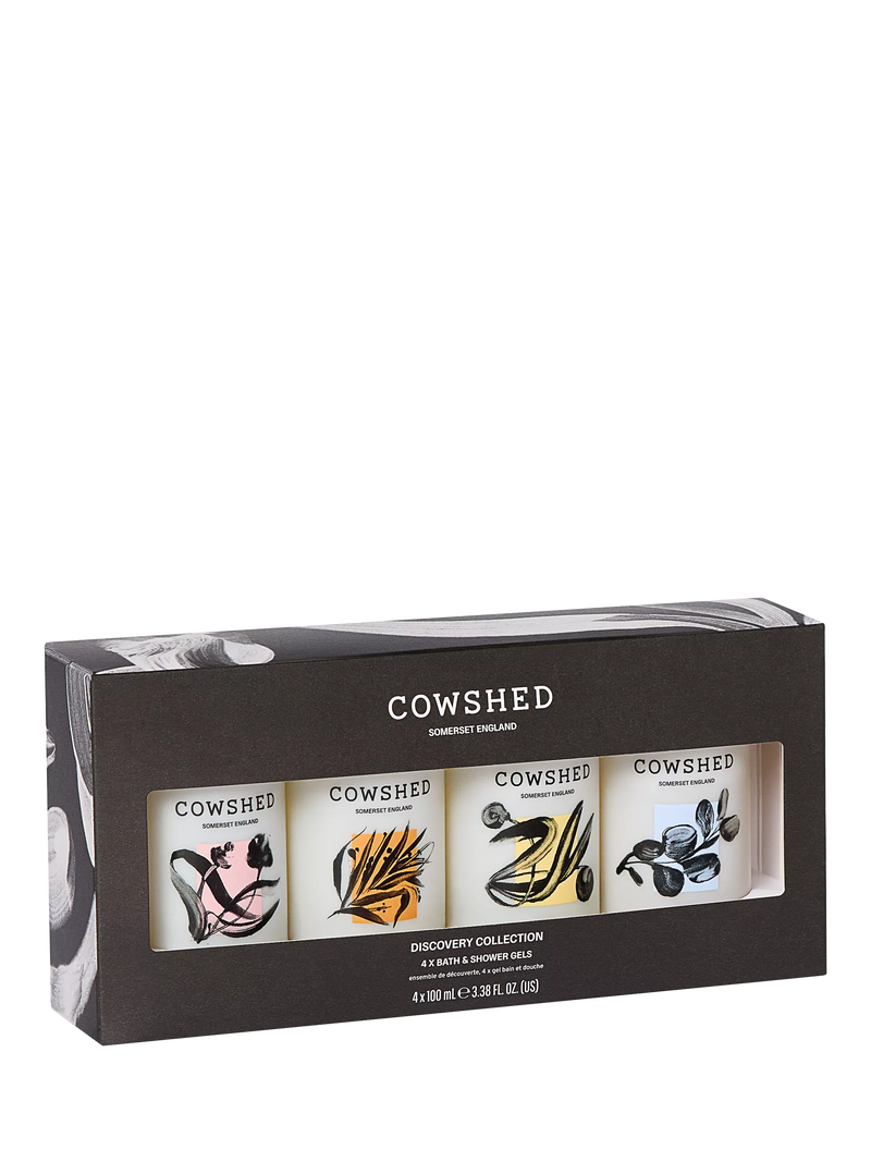 Cowshed Discovery Collection bodycare gift set 4 x 100ml - British product