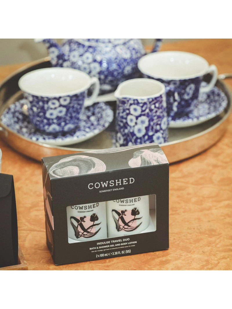 Cowshed Indulge travel duo gift set 2x100ml (British brand)