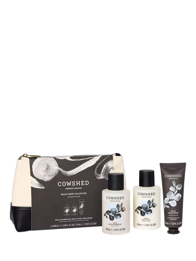 John Lewis Cowshed Relax Travel Bodycare Gift Set- Buy online at McGrocer