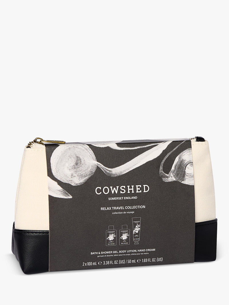 Cowshed Relax travel bodycare gift set, UK version