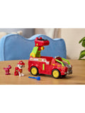 Paw Patrol Dino Rescue Firetruck toy with Marshall figure, imported from the UK