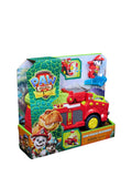 Paw Patrol Dino Rescue firetruck with Marshall figure (British brand)