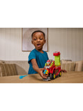 Paw Patrol Dino Rescue firetruck with Marshall figure (British brand)