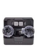 DJI Mic Mini 2 wireless microphone with two transmitters and mobile receiver, imported from the UK