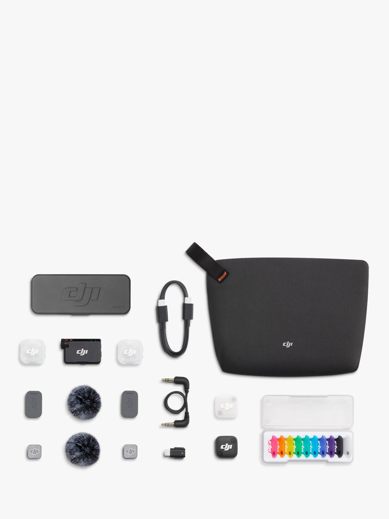 DJI Mic Mini 2 wireless microphone with charging case (British brand)