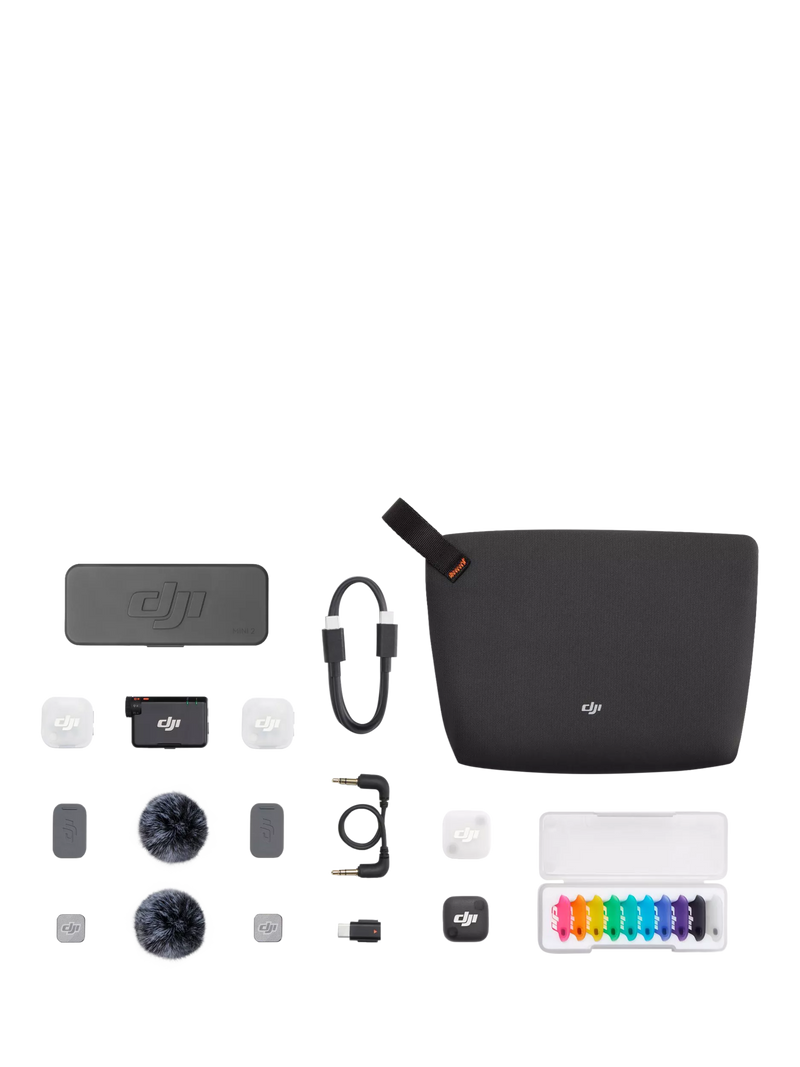 DJI Mic Mini 2 wireless microphone with charging case (British brand)