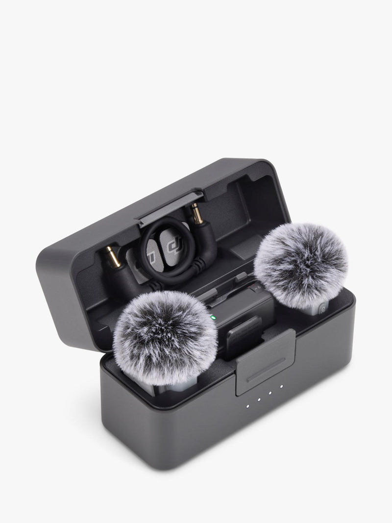 DJI Mic Mini 2 wireless microphone with charging case (British brand)