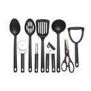 Argos Home black kitchen utensil set 9-piece - British product