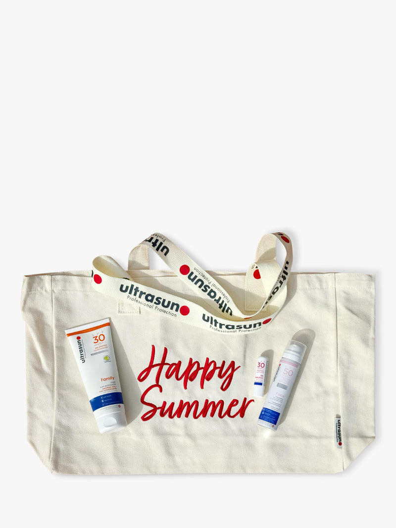 Ultrasun Holiday Essentials suncare gift set, imported from the UK