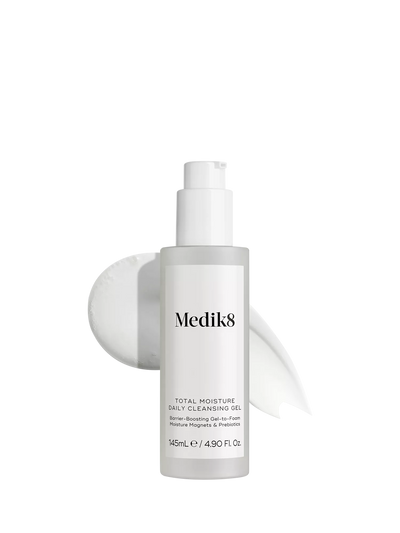 John Lewis Medik8 Total Moisture Daily Cleansing Gel 145ml- Buy online at McGrocer