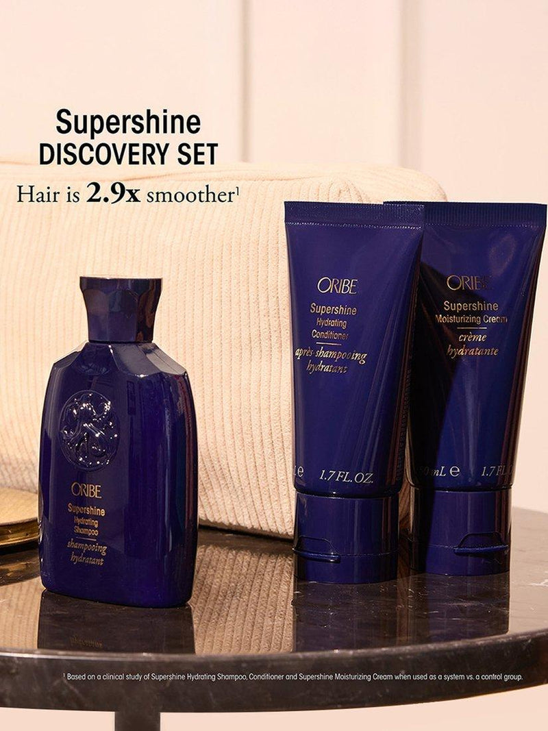 Oribe Supershine Discovery Collection hair care gift set travel sizes - British product